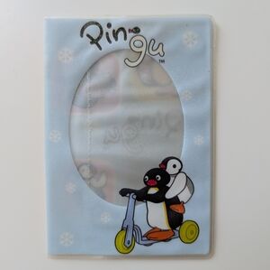Pingu Blue Passport Cover & Card Holder